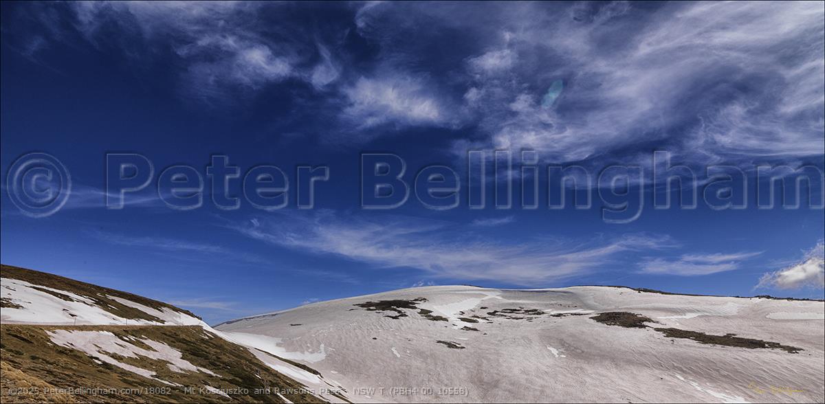 Peter Bellingham Photography Mt Kosciuszko and Rawsons Pass - NSW T (PBH4 00 10558)